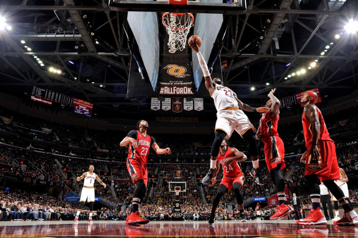 Cavaliers Pecundangi Pelicans di Quicken Loans Arena