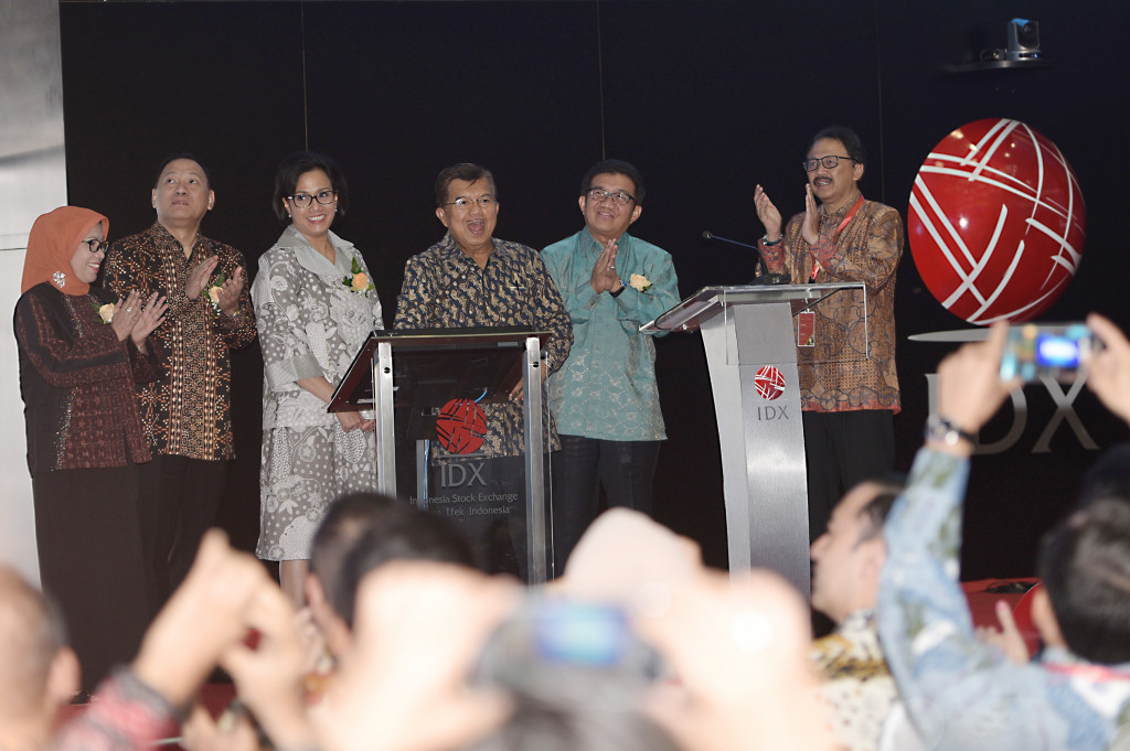Wapres JK Buka Perdagangan Saham 2017