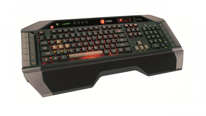 MadCatz V.7 Cyborg, Nyaman untuk Mengetik dan Bermain Game