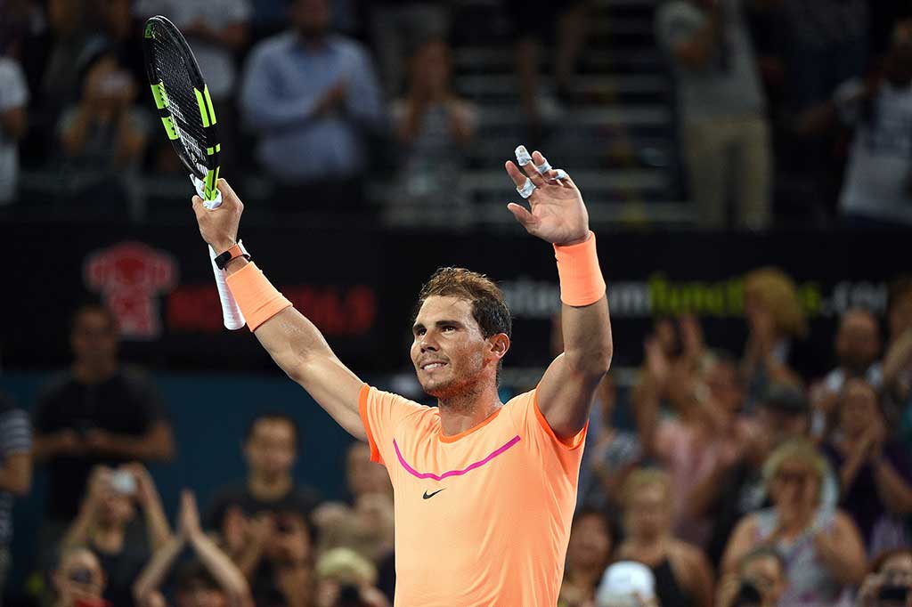 Nadal Kalahkan Dolgopolov Dua Set Langsung