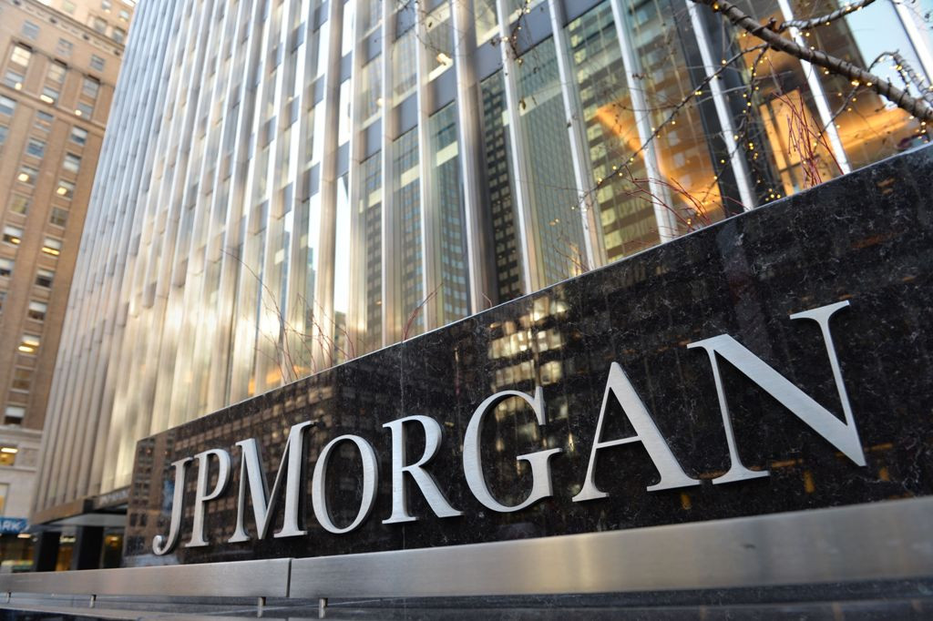 Ilustrasi JPMorgan. (FOTO: AFP)