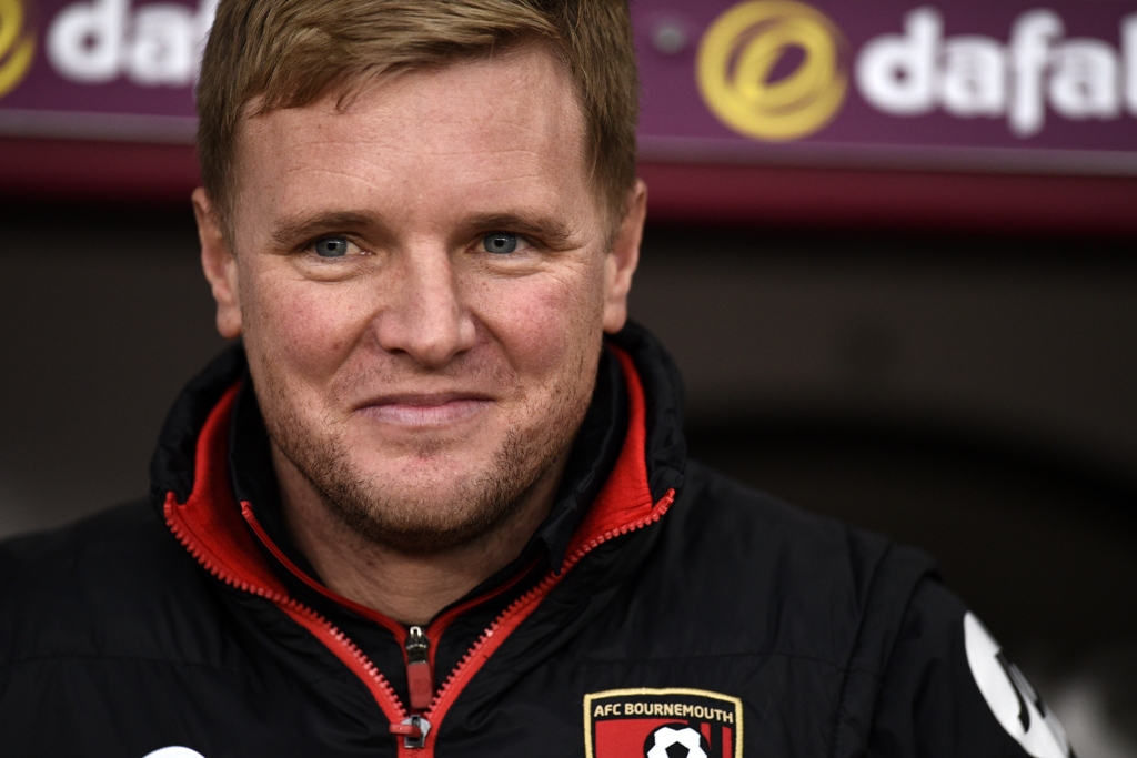 Pelatih Bournemouth Eddie Howe. (Oli SCARFF / AFP)
