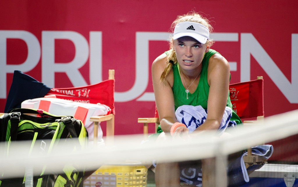 Petenis Denmark Carolinie Wozniacki (Foto: AFP)