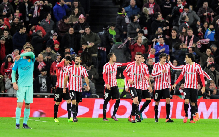 Sembilan Pemain Bilbao Buat Barcelona Tak Berdaya di San Mames