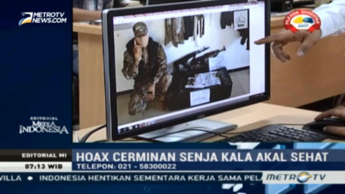 Hoax Cerminan Senja Kala Akal Sehat