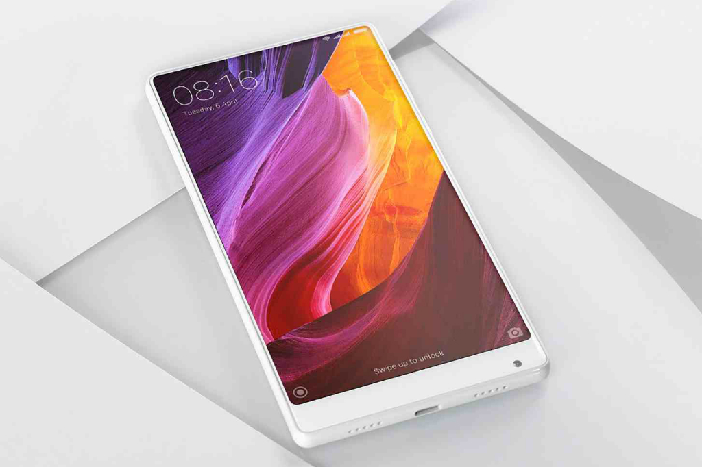 Xiaomi mengumumkan varian warna putih dari Mi Mix pada ajang CES 2017.