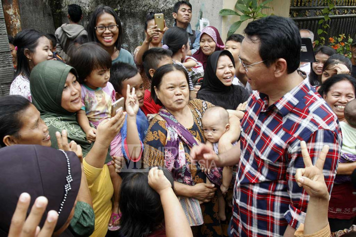 Ahok Blusukan ke Lenteng Agung