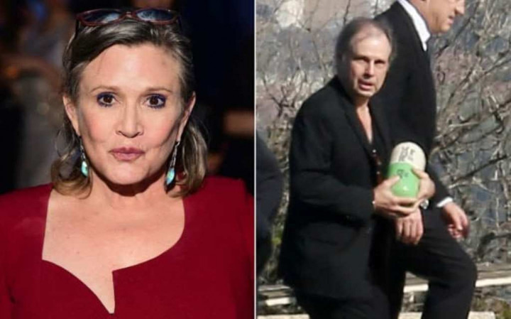 Abu Mendiang Carrie Fisher Bersemayam dalam 'Kapsul'
