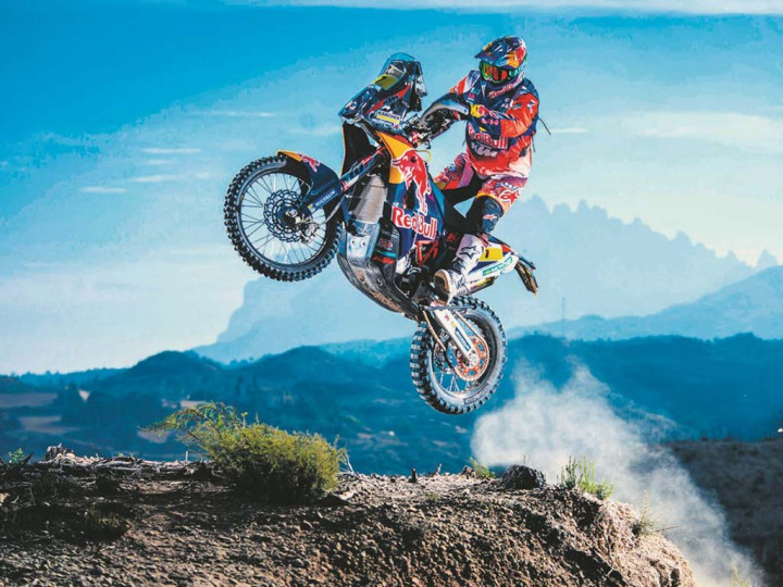 Perlengkapan 'Tempur' Pembalap Motor Reli Dakar