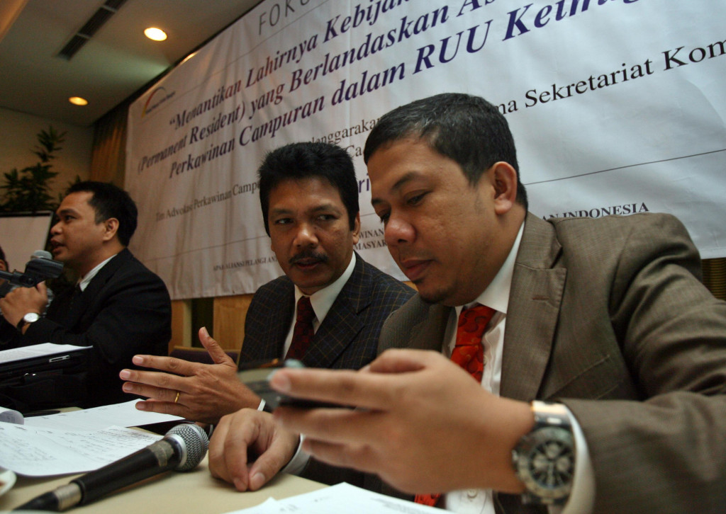 Wakil Ketua DPR Fahri Hamzah (kanan). Foto: MI/Mohamad Irfan.