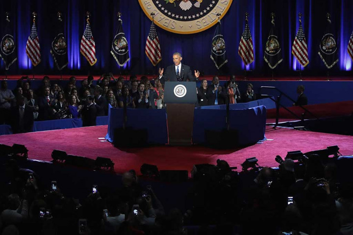 Obama Sampaikan Pidato Perpisahan