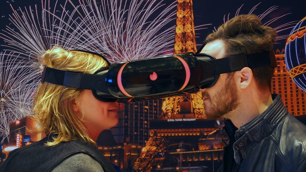 Tampilan Tinder VR.