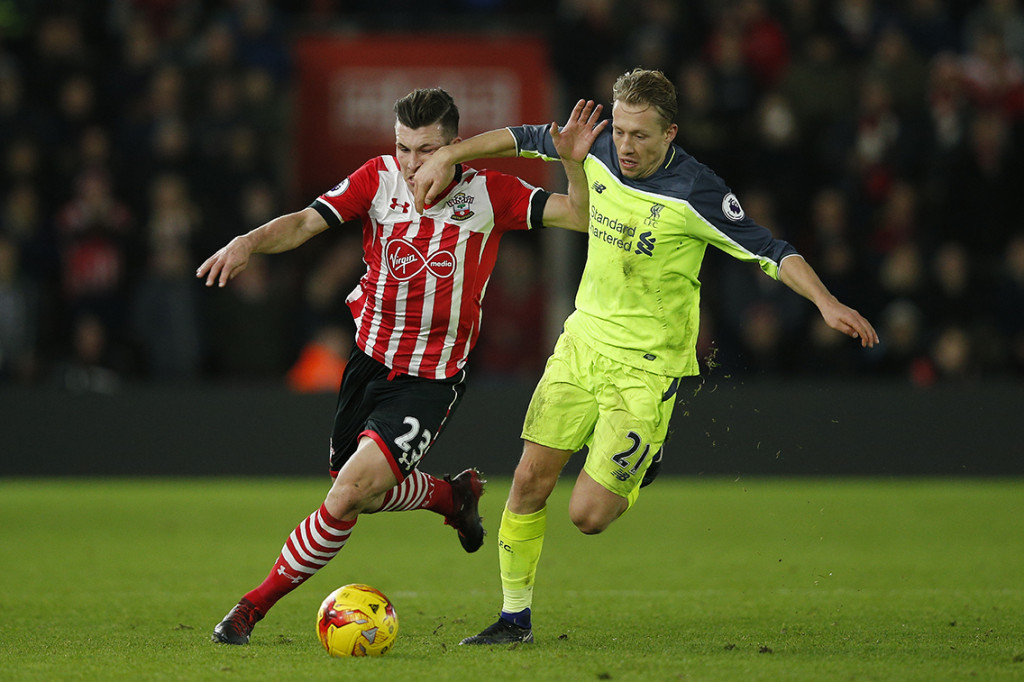Suasana laga Southampton kontra Liverpool (Adrian DENNIS / AFP)