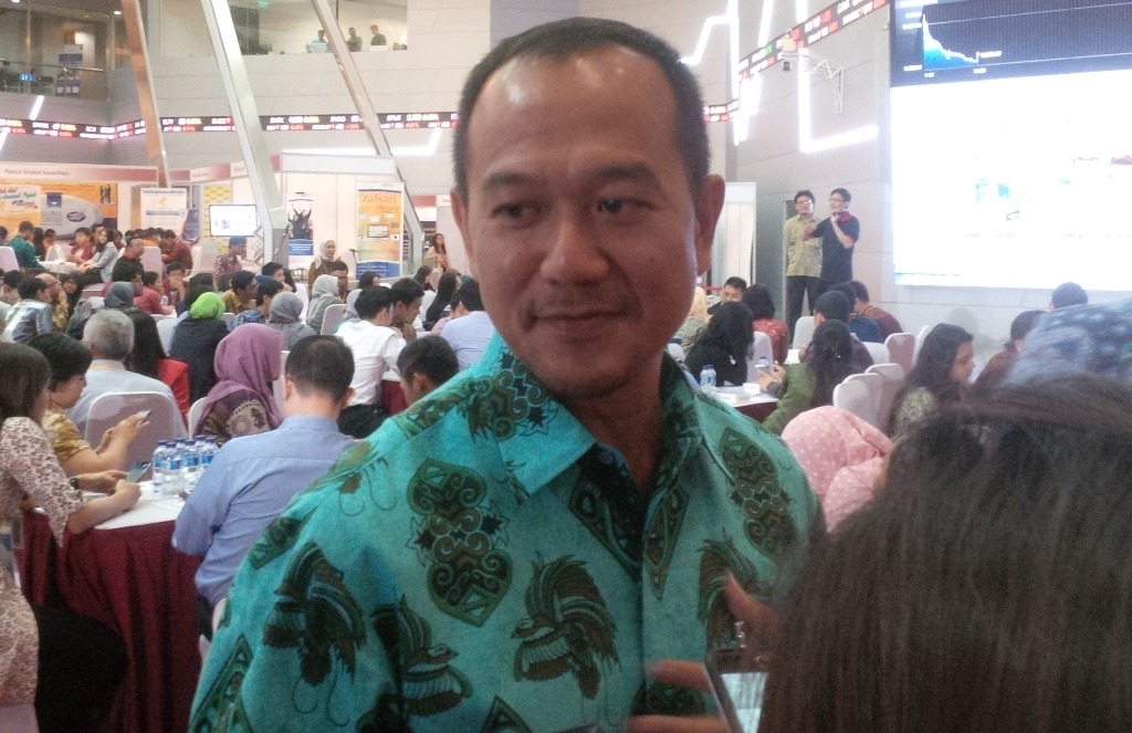 Direktur Pengembangan PT Bursa Efek Indonesia (BEI) Nicky Hogan. (FOTO: MTVN/Dian Ihsan Siregar)