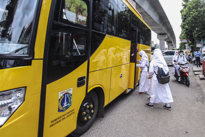 Dishub DKI akan Tambah 100 Bus Sekolah Tahun Depan
