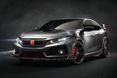 All New Civic Type R Debut di Tokyo Auto Salon 2017