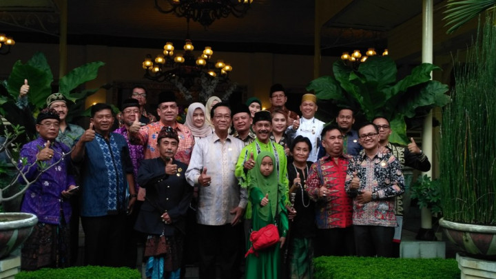 Raja-Raja Nusantara Sowan ke Sri Sultan HB X