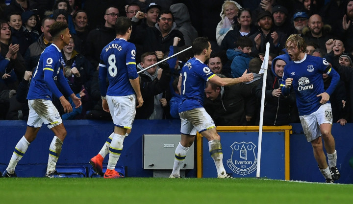 Everton Menang Besar atas Manchester City