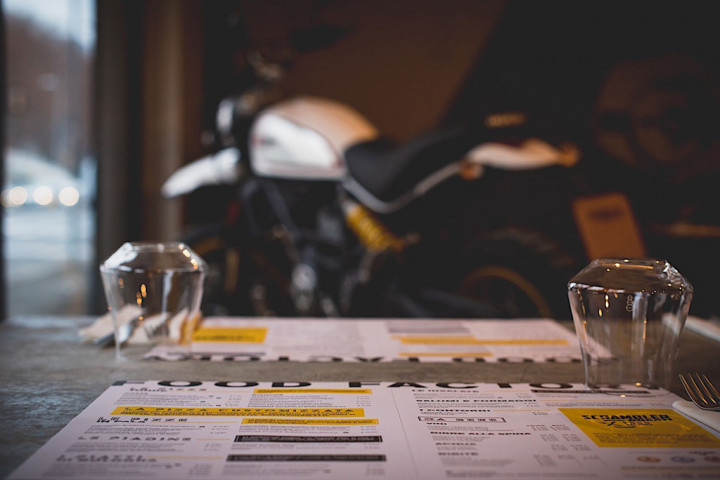 Scrambler Food Factory, Restoran Ala Pabrikan Motor