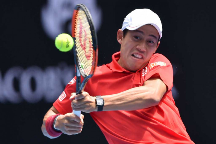 Nishikori Belum Temui Hambatan