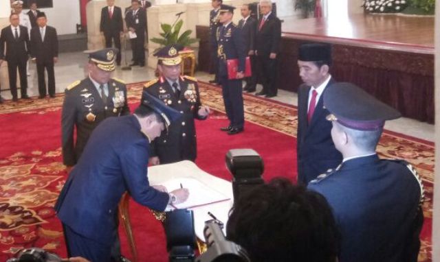 Hadi Tjahjanto Inaugurated As New Air Force Commander
