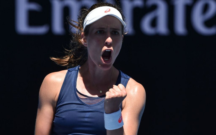 Belum Kehilangan Set, Konta Lolos ke Putaran Ketiga