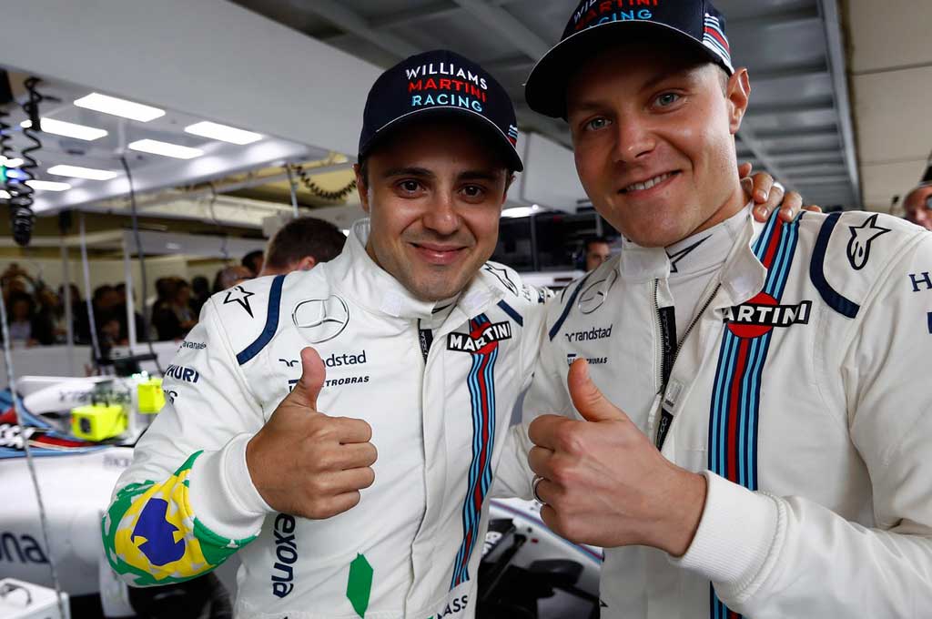 Rekrut Valtteri Bottas salah satu cara Mercdes GP bantu finansial tim Williams dan Felipe Massa. XPB Images