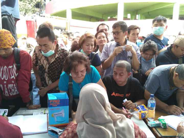 Pedagang Pasar Senen Direlokasi ke Blok V