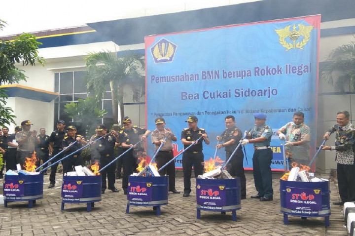 Penggelapan Cukai Rokok Akibatkan Negara Merugi Rp1,6 M