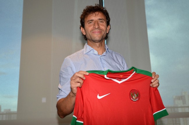 Luis Milla (Photo: Antara/Sigid Kurniawan)