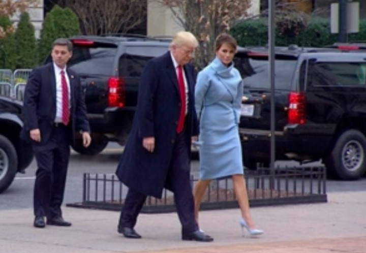 Sebelum Acara Inagurasi, Donald Trump Berdoa di Gereja St John