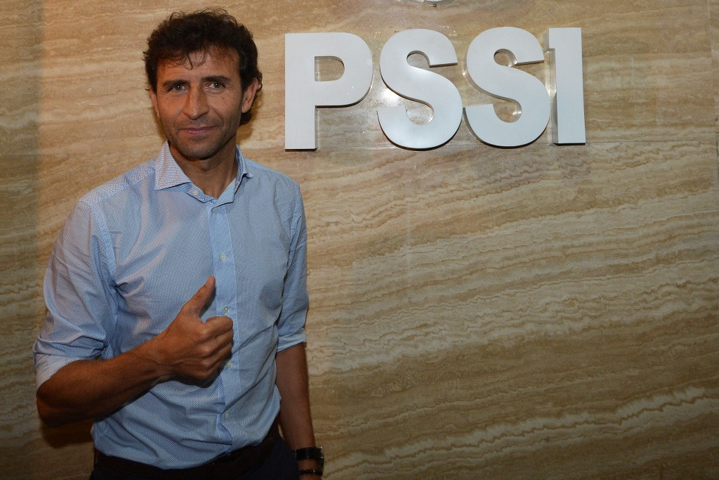 Pelatih baru Timnas Indonesia, Luis Milla (Foto: ANTARA FOTO/Sigid Kurniawan)