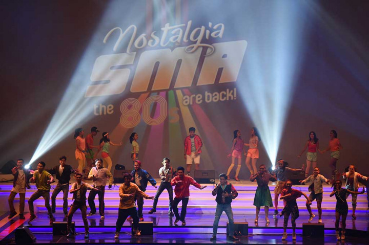 Drama Musikal Nostalgia SMA the 80's Are Back Digelar