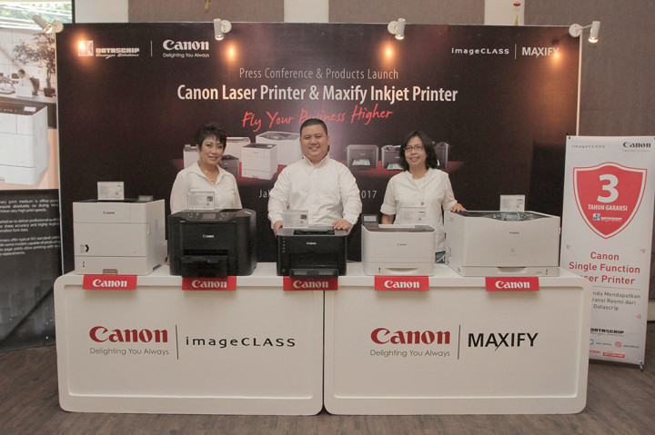 Canon Umumkan 3 Printer MAXIFY untuk Pelaku UKM