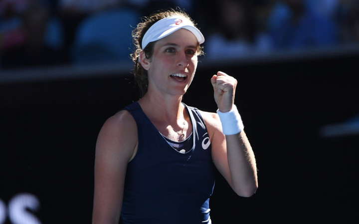 Jo Konta Sukses Meredam Tekanan Wozniacki