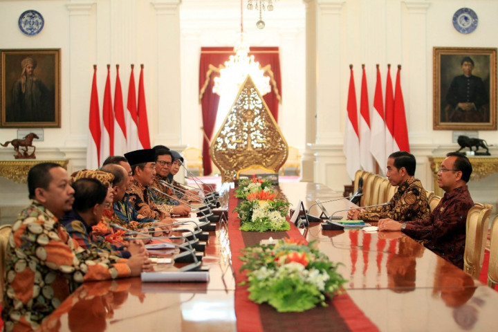 Presiden Tukar Pikiran soal Kebinekaan dengan Pengurus ICMI