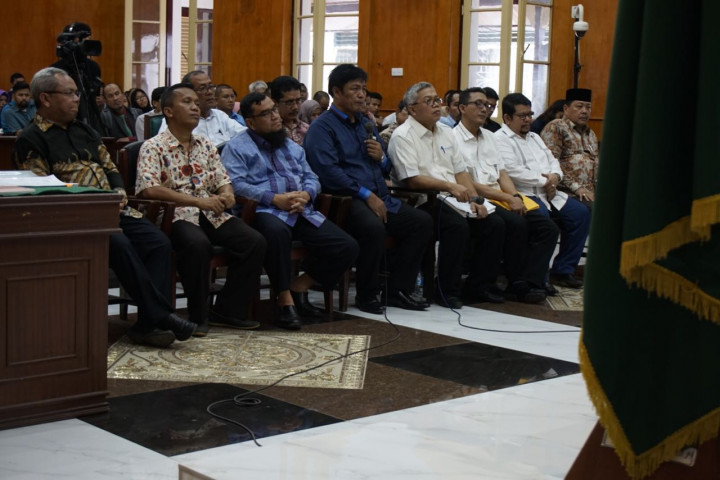 Mantan Pimpinan DPRD Sumut sebut Uang Suap Gatot sebagai Pinjaman