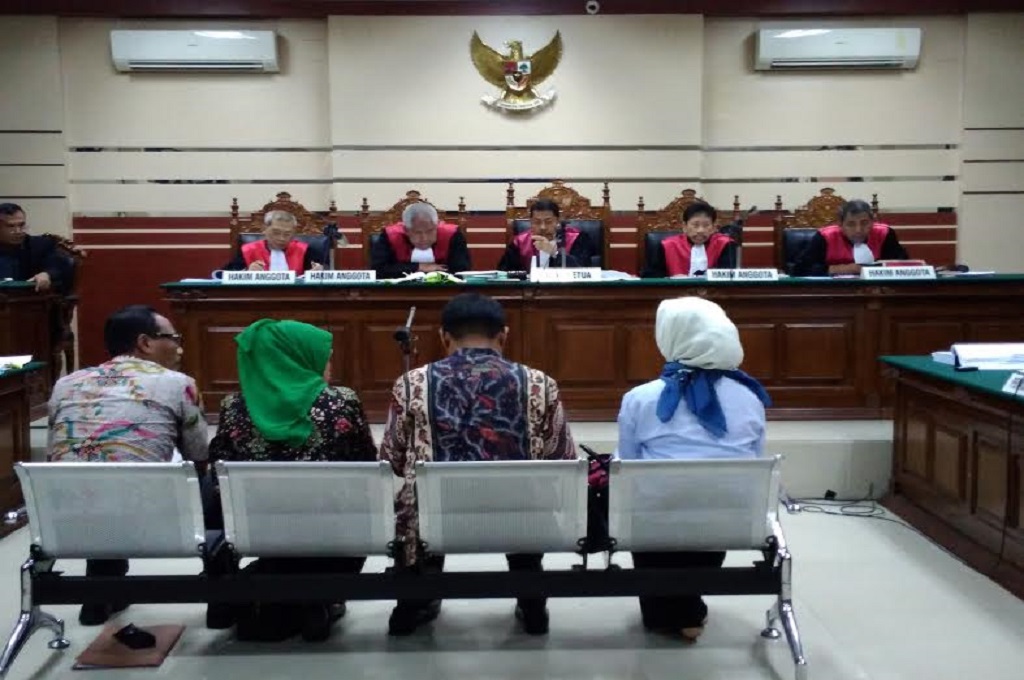 Empat saksi dihadirkan dalam sidang lanjutan kasus yang menjerat Dahlan Iskan di Pengadilan Tipikor Surabaya, MTVN - Hadi