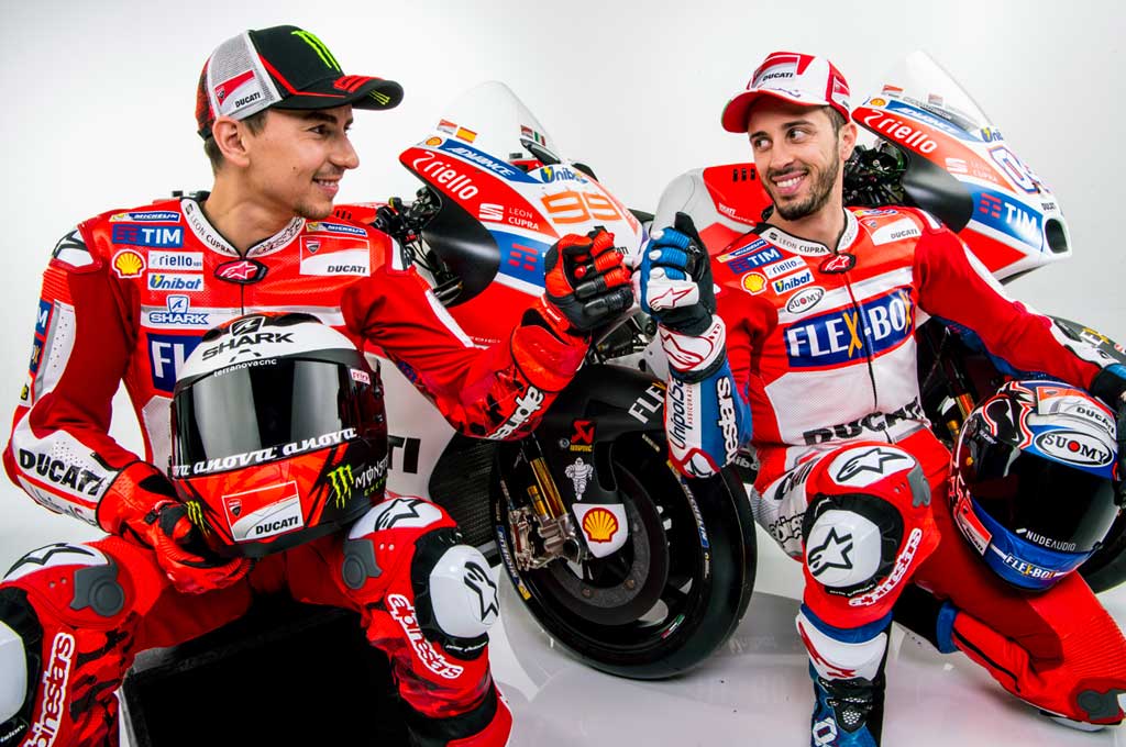 Andrea Dovizioso tak gentar, meski ada Jorge Lorenzo di Ducati. Ducati