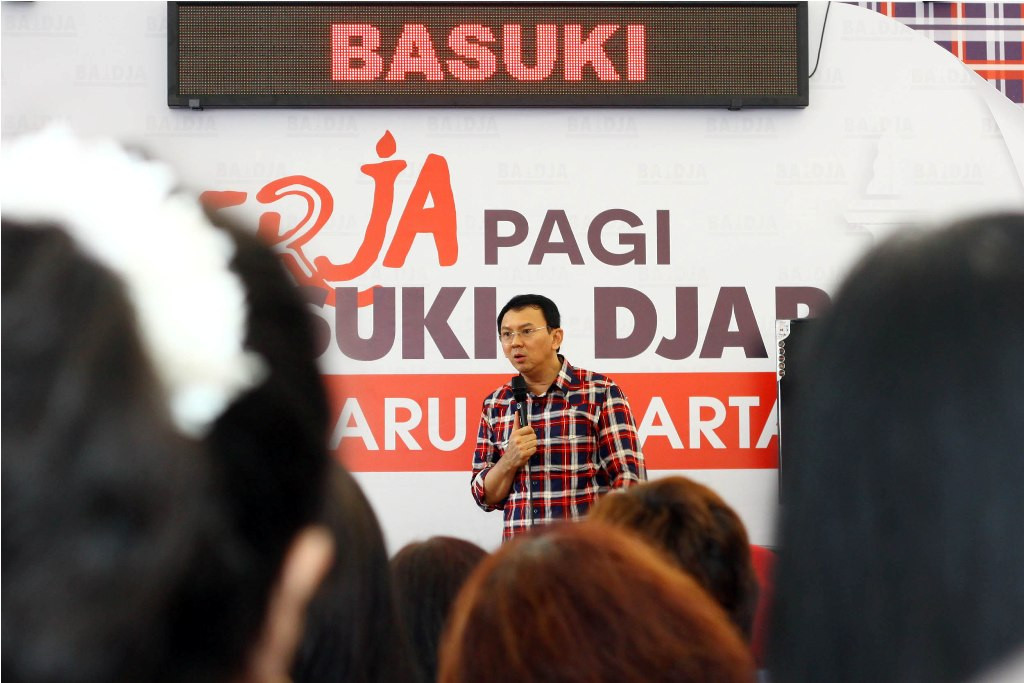 Ahok Janji Bangun Villa buat Lansia di Ciangir