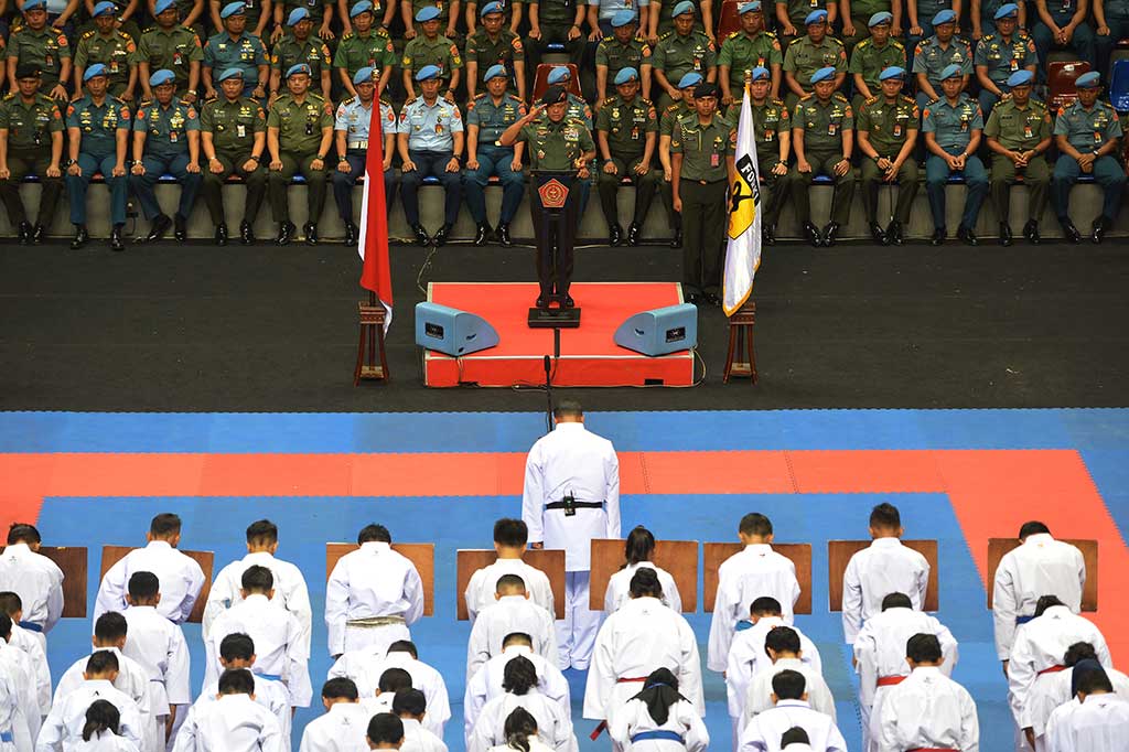 Kejuaraan Karate Paspampres Dibuka