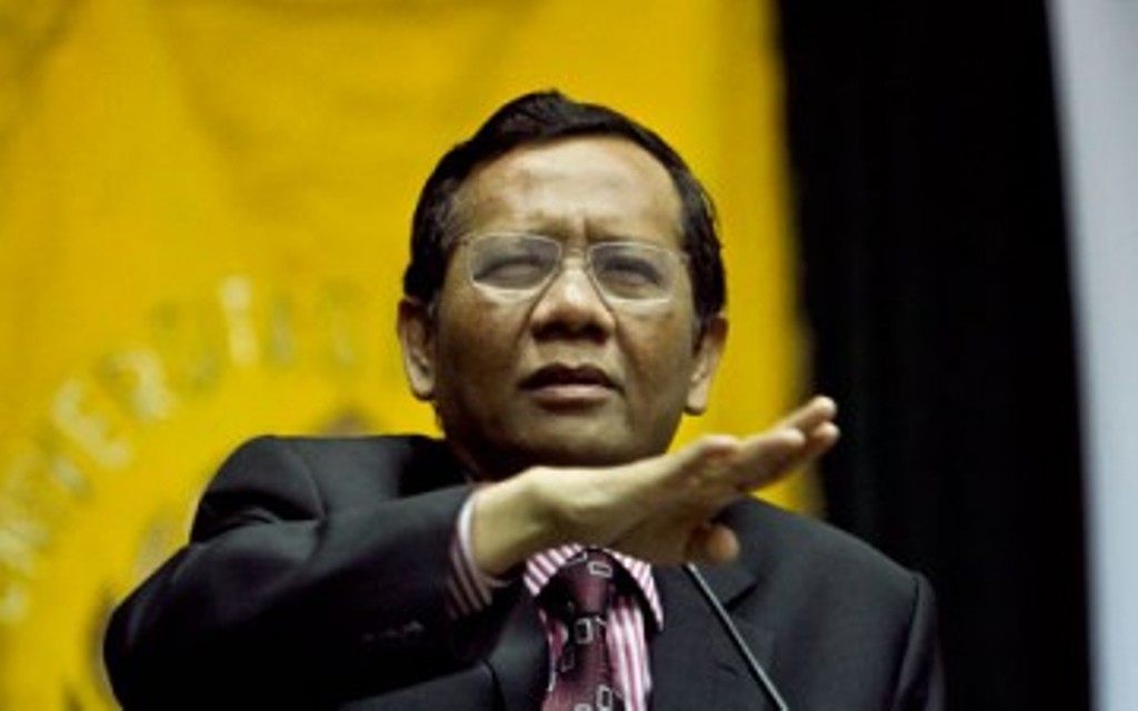 Mantan Ketua Mahkamah Konstitusi Mahfud MD - MI/Atet Dwi P