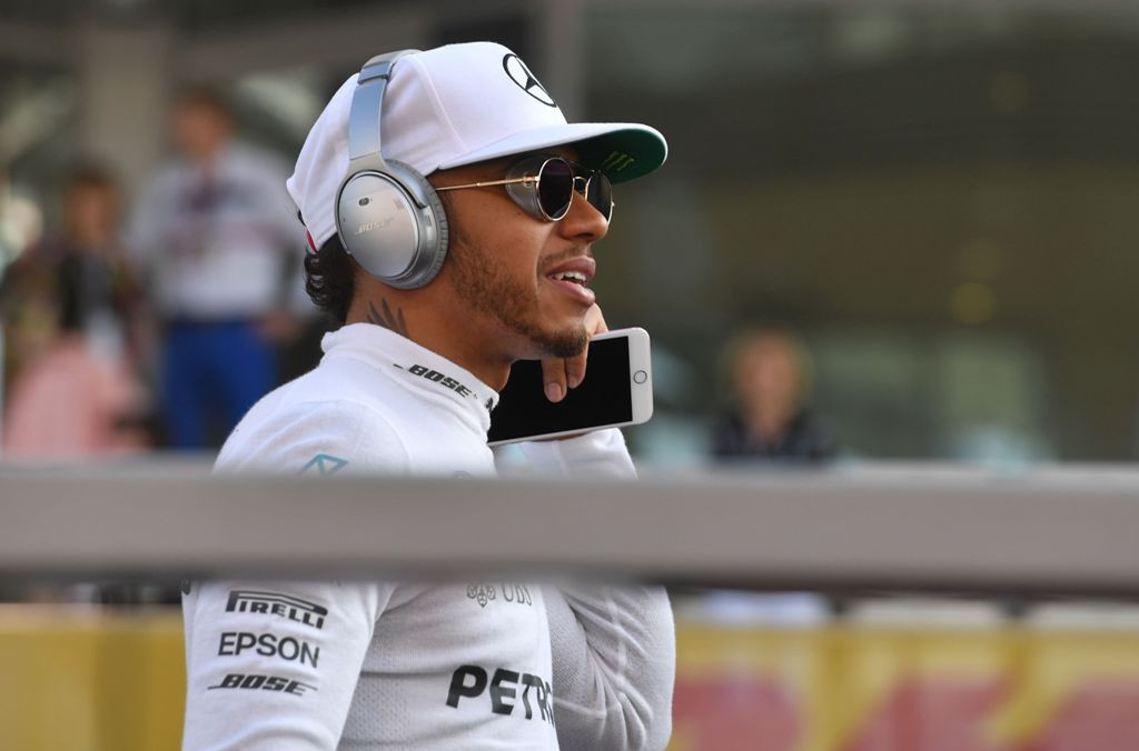 Pembalap Mercedes Lewis Hamilton (Foto: AFP)