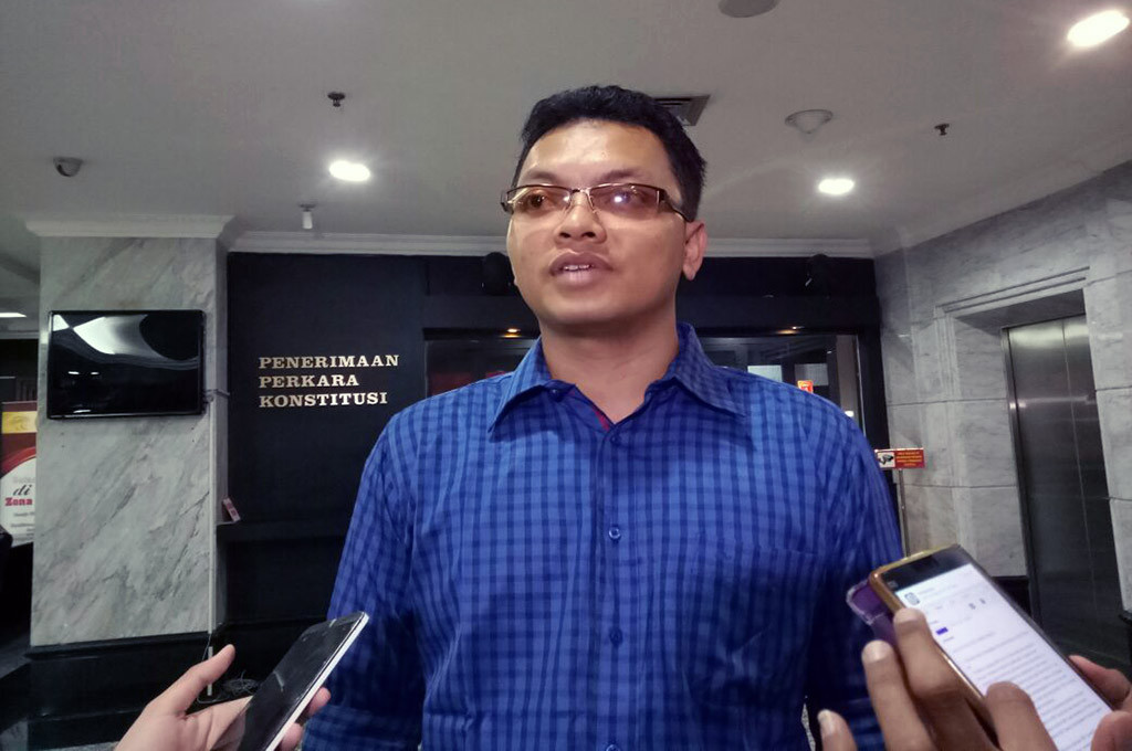 Juru Bicara MK Fajar Laksono -- MTVN/Meilikhah