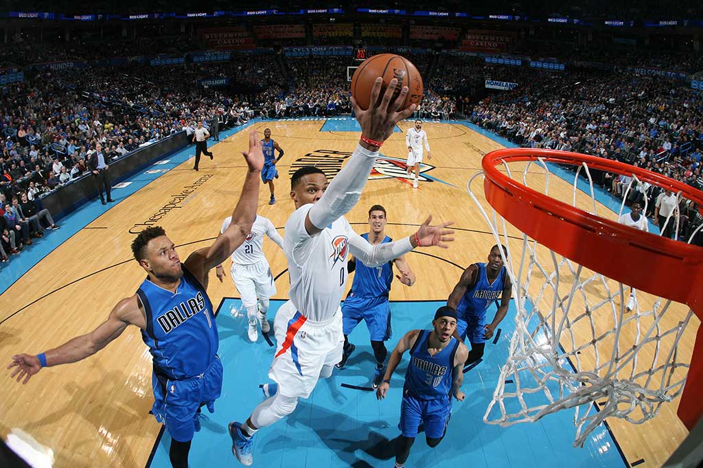 Thunder Tekuk Mavericks 109-98