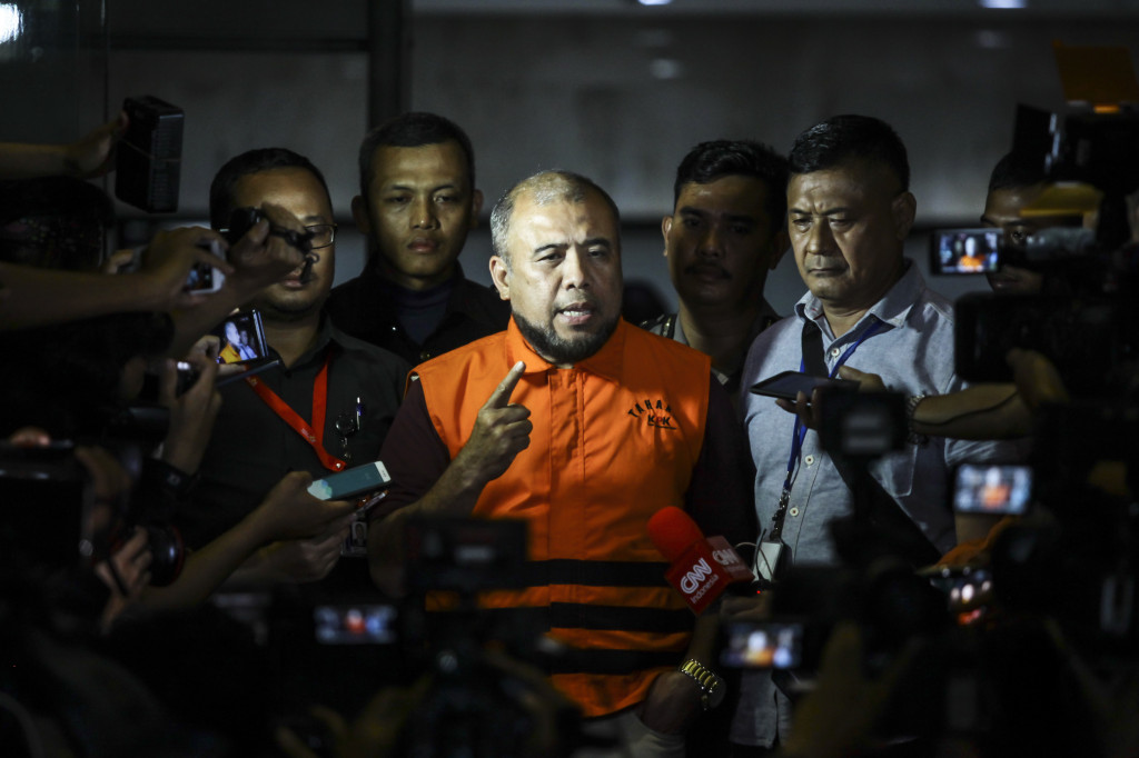 Hakim MK Patrialis Akbar ditangkap atas dugaan suap. Ini menjadi alasan mengapa lembaga pengawasan MK perlu dibentuk/ANT/Muhammad Adimaja