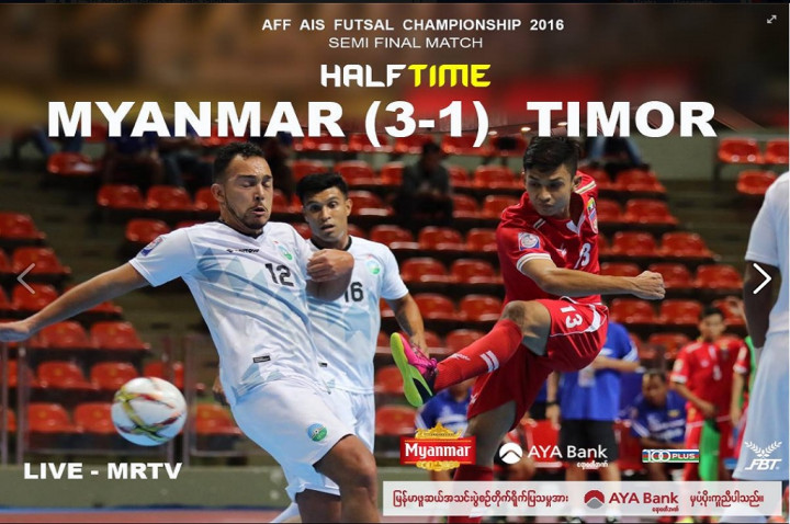 Bantai Timor Leste, Myanmar Melangkah ke Final