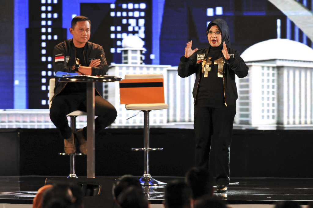 Heboh saat Ahok-Djarot Memisahkan Sylvi dengan Anies