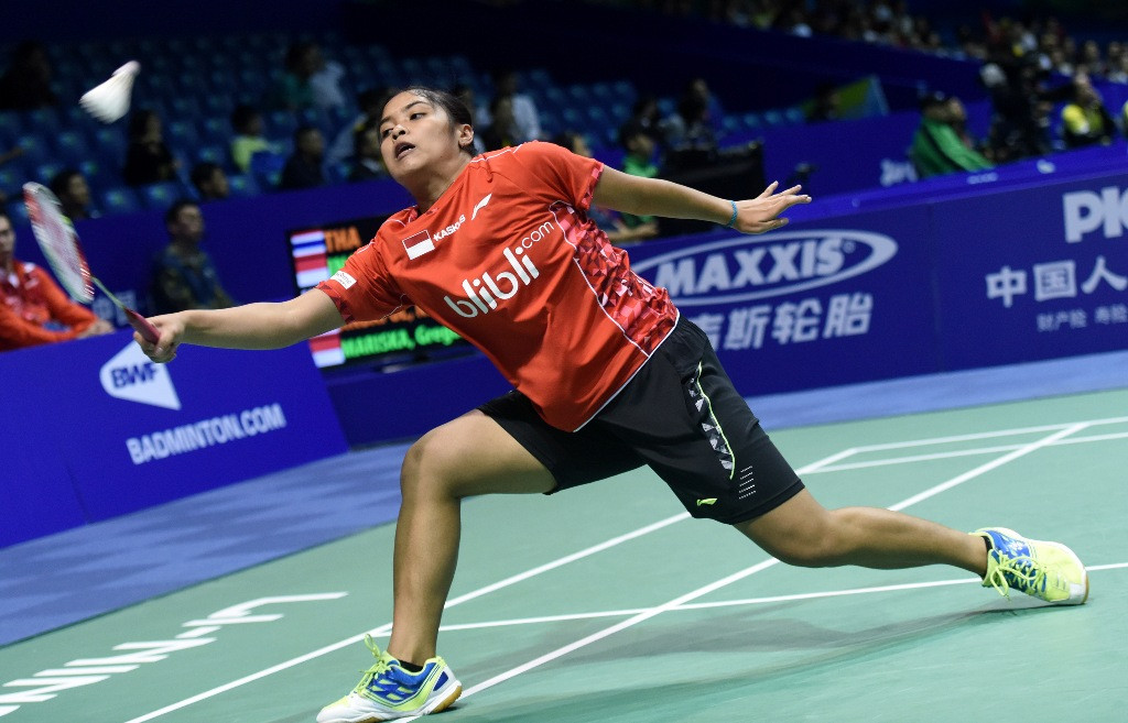 Gregoria Mariska (ANTARA FOTO/Prasetyo Utomo)