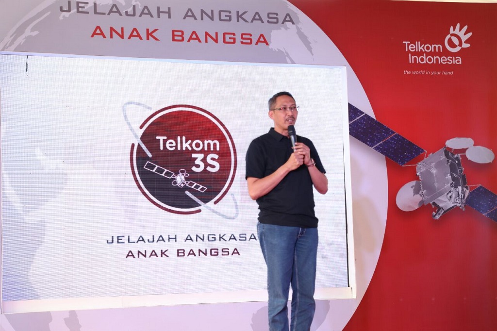 Telkom akan meluncurkan satelit baru bernama Telkom 3S.